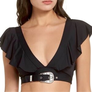 onia swim bikini top small